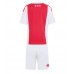 Detské Futbalové oblečenie Ajax Marcos Leonardo #38 2026-27 Krátky Rukáv - Domáci (+ trenírky) Detské Futbalové oblečenie Ajax Marcos Leonardo #38 2026-27 Krátky Rukáv - Domáci (+ trenírky)